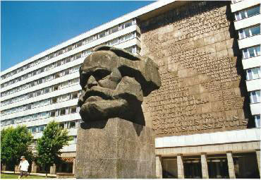 Karl Marx in Chemnitz